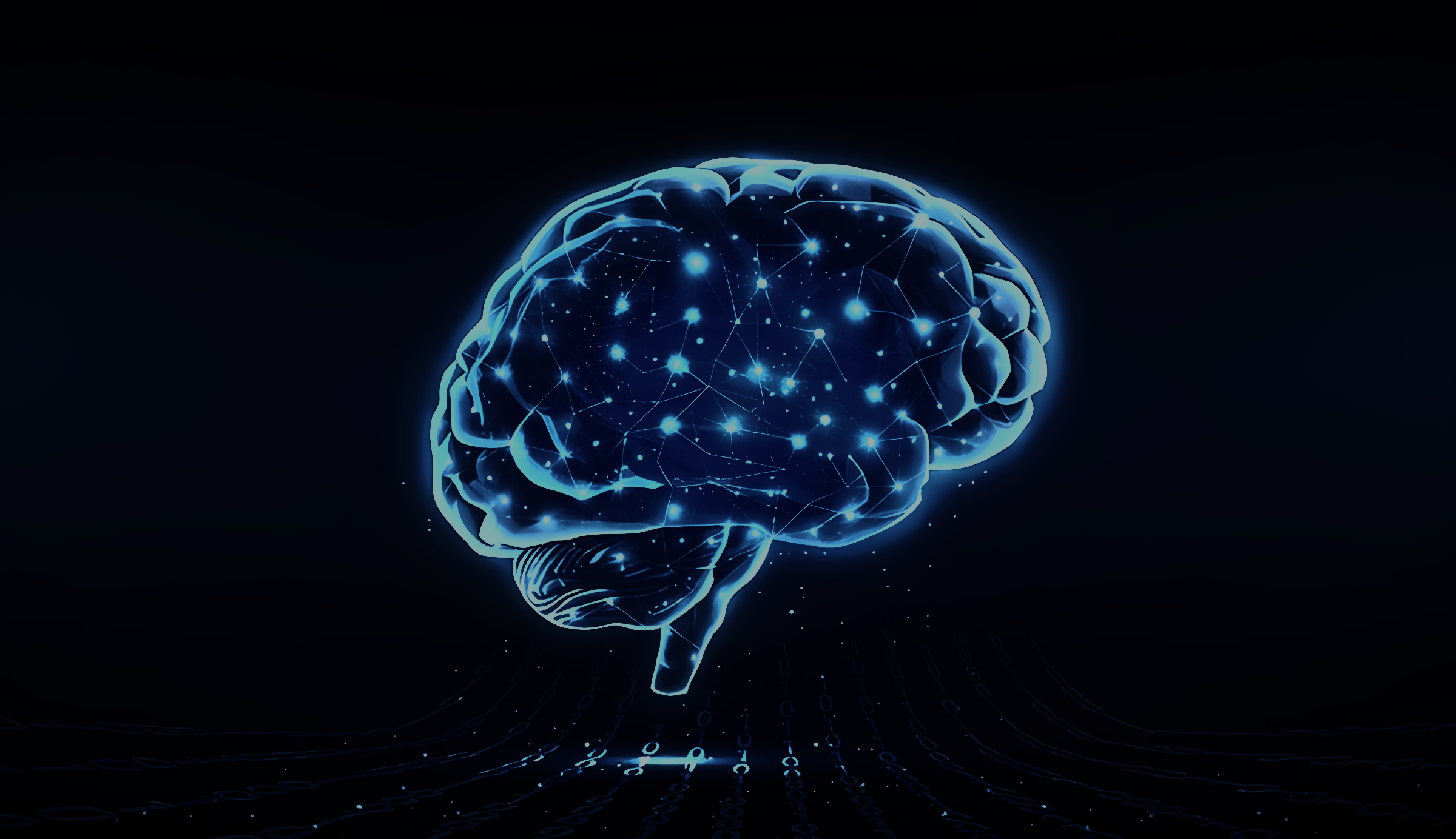 Digital Brain Background